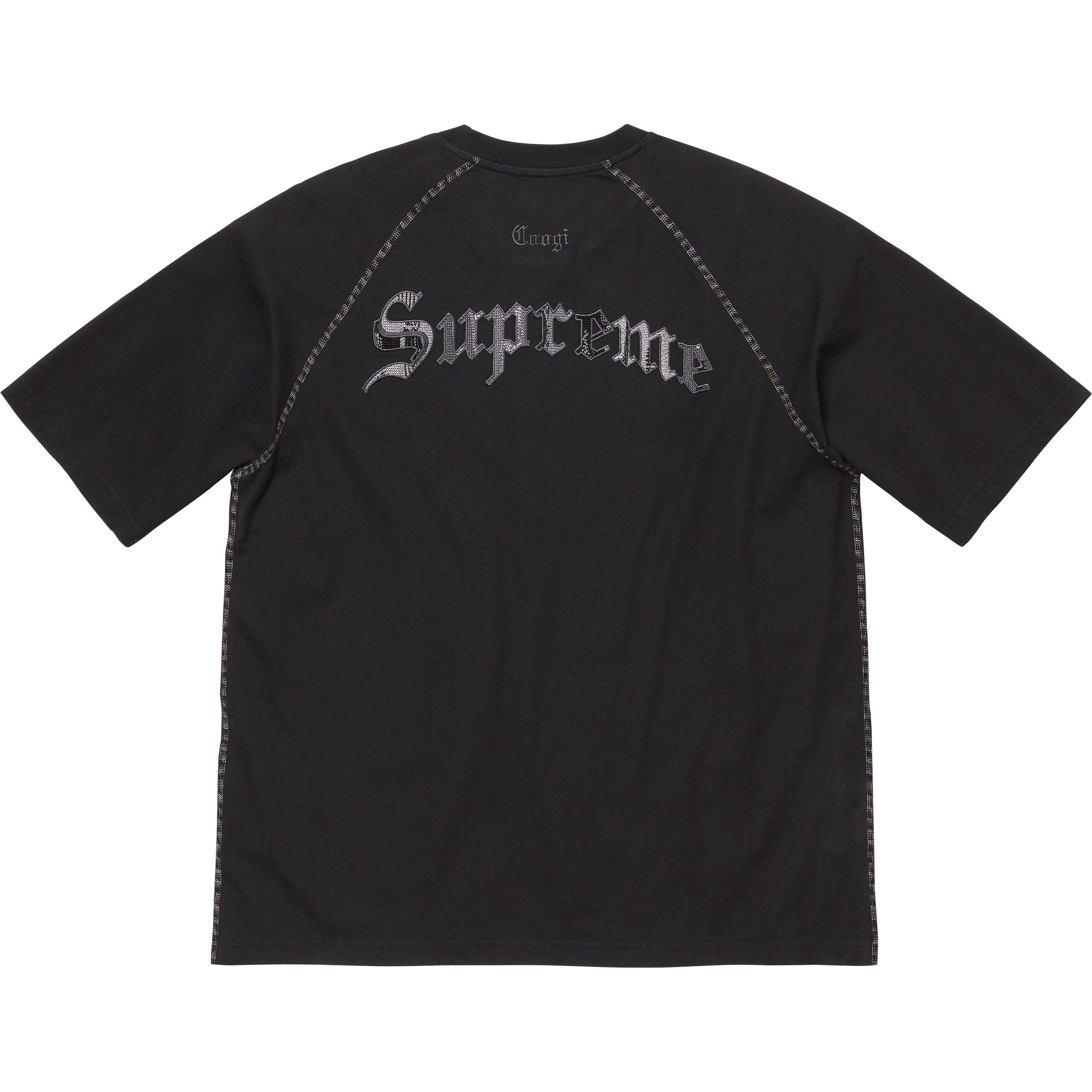 Supreme®/Coogi® Raglan S/S Top view 2